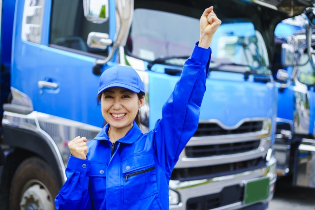 女性　トラックドライバー　強み